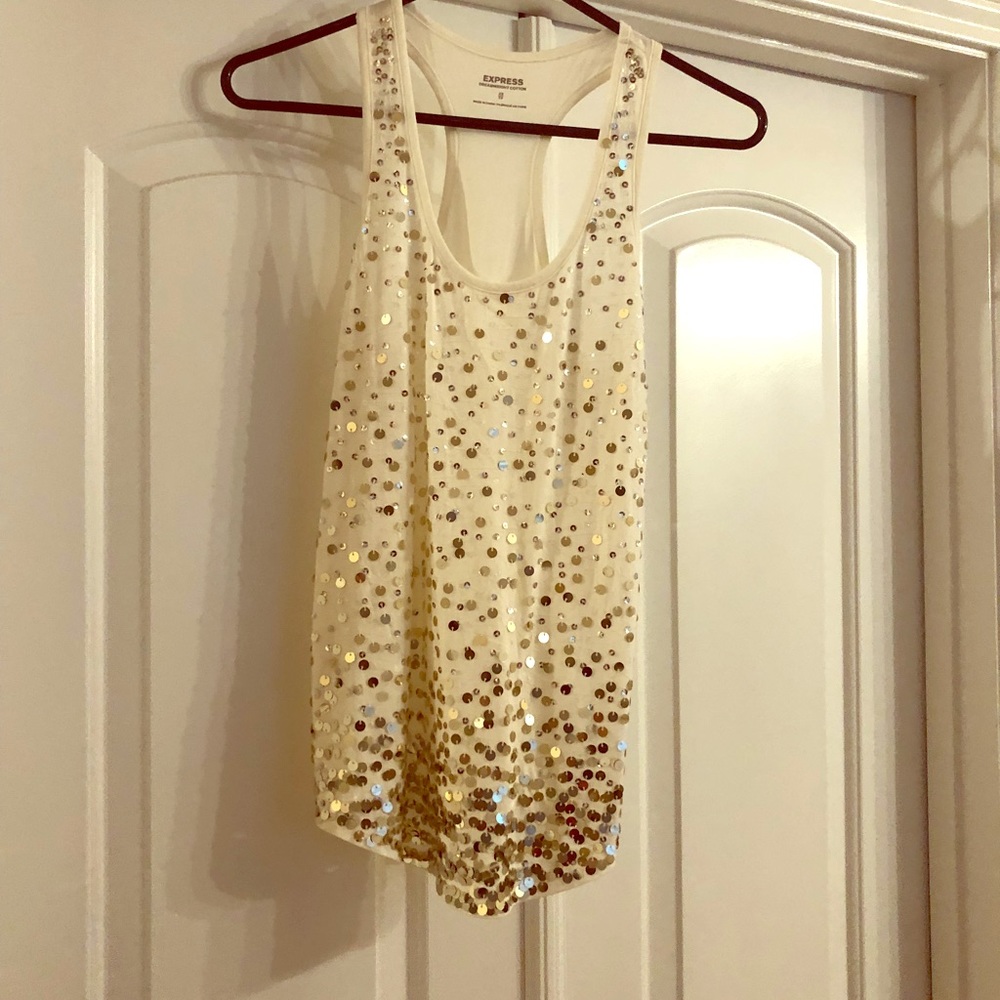 Express Sequin Tank